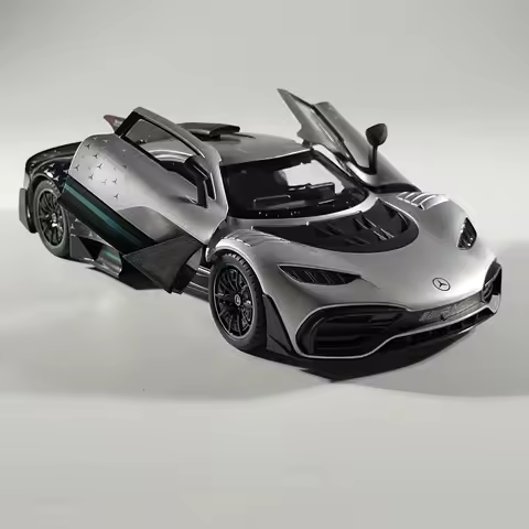 1:18 Mercedes Benz AMG ONE Super Sports Vehicle Alloy Dieacst Model Car Sound & Light Classic Hobby 