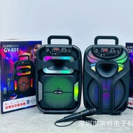 Card 27cm New Style Portable GY-801 Square Dance Speaker K Song Mobile Outdoor Portable Bluetooth Sp