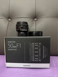完美無瑕 全套有盒 Voigtlander Nokton 50 50mm F1 F1.0 Aspherical VM Leica M Mount