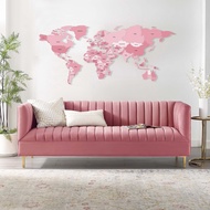 HIASAN DINDING Pso Wall Hanging Home Decoration 1.5 Meter World Map Wallpaper