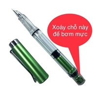 Bút Luyện Chữ T09 Ngòi Kim Tinh Lá Tre Tạo Thanh ĐâmNgòi Không Rỉ viết calligraphy ngòi lá tre nét t