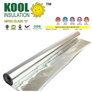 LS GEMILANG SIRIM BOMBA KOOL ALUMINIUM FOIL bumbong Foil Paper Foil Packing Penebat Haba Heat Insula