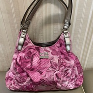 preloved 100% original authentic TAs Coach shoulder hand bag pink