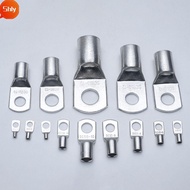SHLY 10Pcs Cable Connector Kit 16-35mm2 SC16-6 SC25-6 SC35-6 Tinned Copper Lugs Ring