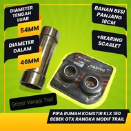 Rumah Pipa Komstir Klx 150 Universal Bebek Gtx Rangka Modif Trail Rakitan