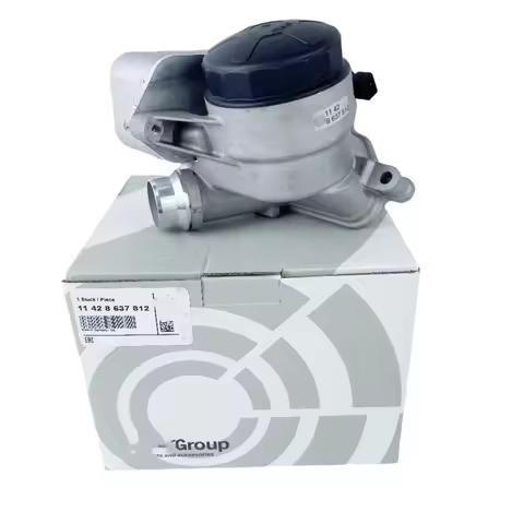 11428637812 New Engine Oil Cooler Filter Housing Assembly 11427516383 For BMW X1 X3 E84 F10 F11 F06 