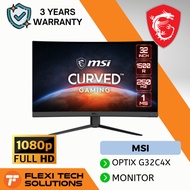 Flexi Tech MSI Optix G32C4X Curved Gaming Monitor 31.5" (80cm) 1920 x 1080 (FHD) 250 Hz