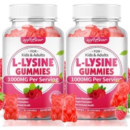 softbear L-Lysine Gummies for Adults & Kids, L Lysine 1000mg Chewable Lysine plement for Lips & Oral