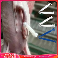 [TTS]♞20Pcs Disposable Umbilical Clamp Small Size Multifunctional Pig Umbilical Cord Clip for Piggy