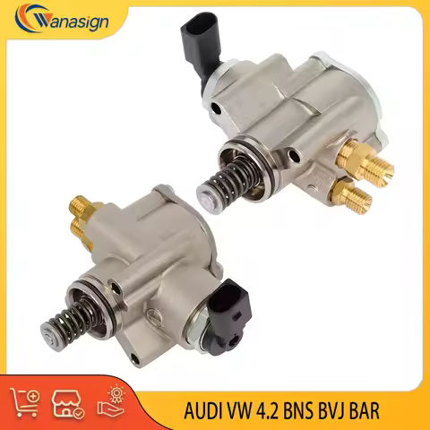 AUTO ENGINE PARTS Left & Right High Pressure Fuel Pump Set For AUDI VW A4 RS4 A6 A8 Q7 TOUAREG 4.2L 