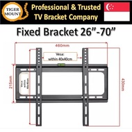 TV Bracket/Universal Monitor Screen Fixed Wall Mount/Slim Profile(26 inch to 70 inch)