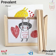 PREVALENT Wooden Kids Art Frame, Rotatable Memorial Photo Frame, Creative Family Portraits Changeabl