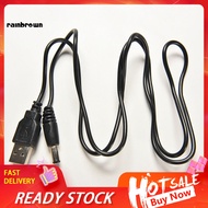 <rainbrown> USB 20 Male AC to DC 55mmx21mm Plug Power Supply Cord Socket Cable Connector