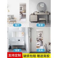 BW-6 Dililuo Dressing Mirror Stickers Cabinet Door Acrylic Mirror Wall Stickers Full Body Bathroom Mirror Home Soft Mirr