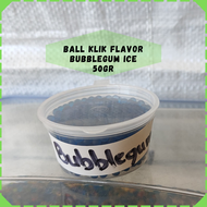 Klik Ball Perasa Flavour 50gr (2500 BUTIR) Rasa Bubblegum Ice (Free Alat !!)