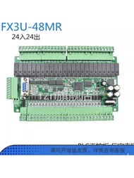 ความเร็วสูงนับ Plc Controller Analog จํานวน Rzn ดิจิตอล Fx3u-48mr Fx3u-48mt 24 ใน 24 สําหรับส่วนประก
