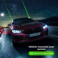 [Lampu Laser Kereta Anti-Tabrak]Car Laser Cannon Warning Light for Rain/Fog Weather High-Speed Drivi