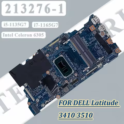213276-1 For Dell Latitude 3420 3520 Laptop Motheboard Mainboard W/ i5/i7-11th Celeron 6305 CPU N17S