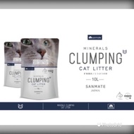 sanking minerals clumping 10L cat litter Japan super premium