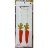 Hanging Paper Carrots - Flying Tiger