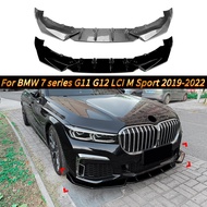 Front Lip Spoiler for BMW 7 Series G11 G12 LCI M Sport 2019-2022 | Front Bumper Splitter