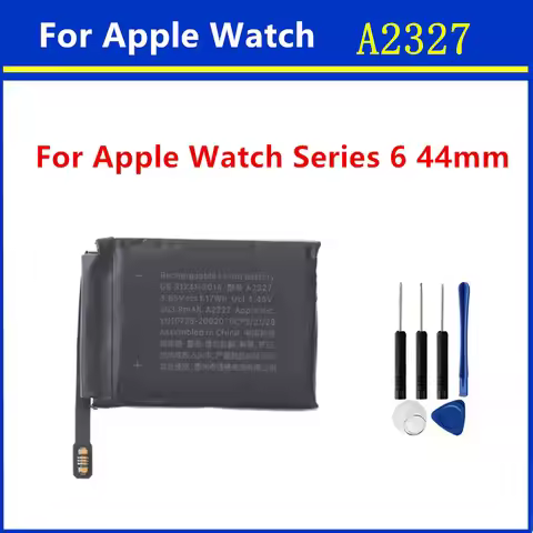 303.8mAh Replacement Watch Battery A2327 For Apple Watch Series 6 44mm High Quality Watch Battery