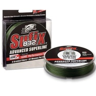 Sufix 832 Braided Fishing Line - Length: 120m/ 250m, Diameter:0.1mm-0.42mm, Size:30-86lb PE Power li