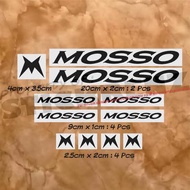 Cutting stiker sepeda MTB Mosso Stiker Sepeda Roadbike Mosso