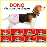 【hot sale】 Dono Dog Diaper Female or Male Wraps - Mini, XXS, XS Xsmall, Small, Medium, Large, XL, X