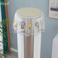 LLOYD Air Fryer Dust Cover, Universal Lace Fabric Appliance Dust Protection Cover, Room Decor Durable Oil Proof Embroidered Flower Electric Cooker Dustproof Cover Rice Cooker