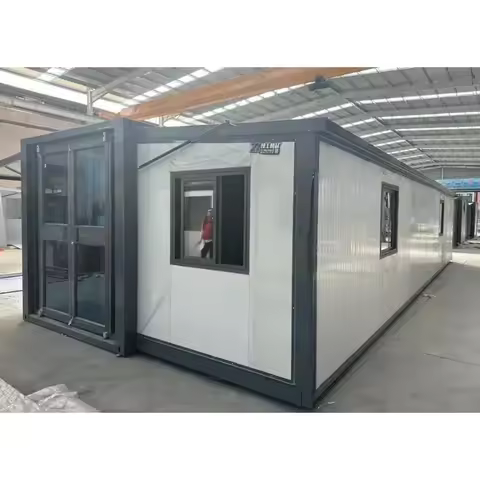 Prefabricated House Expandable Ready Made Tiny Home Mobile House 3 Bedroom Portable Container Homes