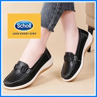 scholl women shoes Women's scholl casual leather shoes scholl ladies shoes Boat Shoes Loafers Shoes
