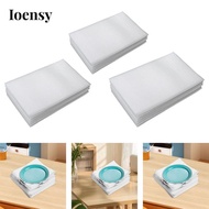 [Ioensy] 100 Pieces Foam Pouches Cushioning Thickened White Epe Packaging Bags Foam Wraps