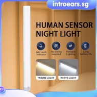 INTR Smart Sensor Motion Light Wireless Led Light Usb Rechargeable Auto Light Sensor For Wardrobe Be