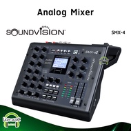 Mixer Soundvision SMX-4 มี USB Audio Interface มิกเซอร์ 4 ช่อง มิกเซอร์อนาล็อก Digital Effect 24 Pro