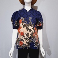 KEMEJA Batik Top 317 Glue/ Batik Shirt/ Batik Blouse/ Batik Uniform/ Women's Batik