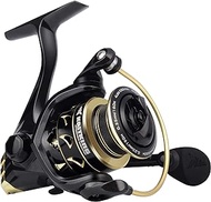 KastKing Valiant Eagle Gold Spinning Reel - 6.2:1 High-Speed Gear Ratio, Freshwater and Saltwater Fishing Reel, Faster Line Retrieve, Braid Ready Spool, 7+1 Shielded Stainless Steel Ball Bearings