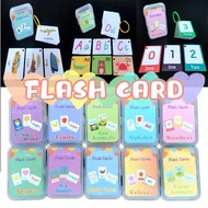 👨‍👩‍👧‍👦MEKIDS👨‍👩‍👧‍👦 Early Learning Flash Card Kad Animal Shape Colour Body Number Alphabet Fruit We