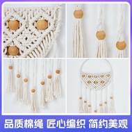 Wall Decoration Nordic Flower Shop Wall Decoration Woven ins Dried Flower Creative Cotton Rope Tapes