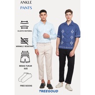 Unisex Chino Ankle Pants and Ankle Pants