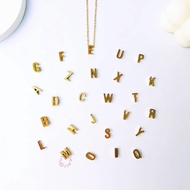 Lumiere Accessories - Initial Necklace | Korean Necklace - Initial Necklace Rust-ResistantWanita