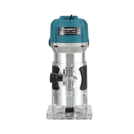 MAKITA  เครื่องเซาะร่อง 800W เครื่องตัดหญ้าเราเตอร์  ขนาด 1/4 นิ้ว เครื่องเซาะร่องไม้ เครื่องเซาะร่องไม้ ที่กันจอนไม้