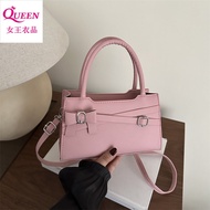 斜挎包 手提包 女 新款 2025 蝴蝶結 包包 女 斜挎包 2025 新款 春季新款高级实用单肩包包女蝴蝶结时尚简约纯色斜挎包手提包 2025 Spring New Style High-End P