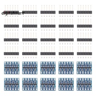 10Pcs 4 Channel IIC  Logic Level Converter Bi-Directional Module 3.3V to 5V Shifter for  (Pack of 10