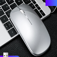 充電靜音無線滑鼠（P充電靜音 星光銀）