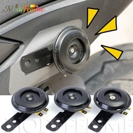 [On Sale] Motorcycle Electric Horn Kit - Waterproof Round Loud Horn Speakers - For Motorcycle Access