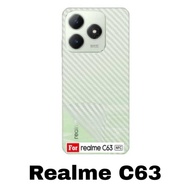 Garskin Carbon Realme C63 Full Back Cover Anti-Fungus