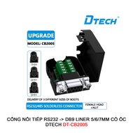 RS232 -> DB9 Liner 5/6/7mm serial port with DTECH DT-CB2005 screw