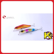 Eupro K2 Black Mirrow BM82SP Blaze Suspending Fishing Lure (82mm)