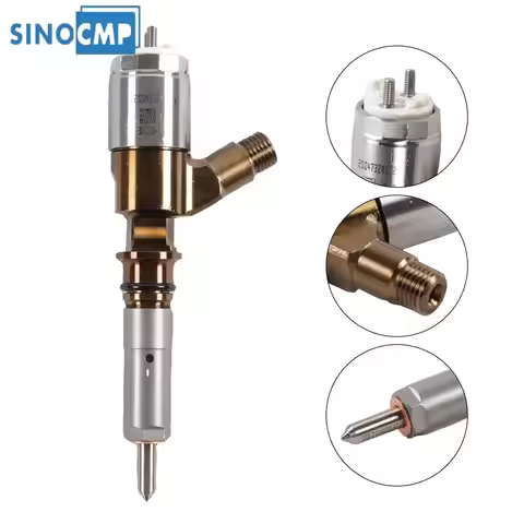 326-4700 326-4756 320-0690 SINOCMP 1PCS Diesel Fuel Injector For Caterpillar CAT Engine C-6 C6.4 320